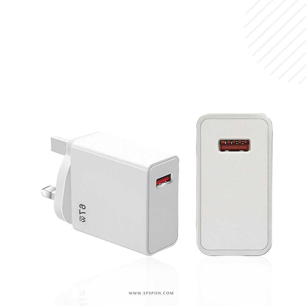 0BeuqMTTC1enKrVWXVfedTsmPqC5dwuJwyCSYLyZ راس شاحن جداري USB قوة 67وات + كيبل تايب سي - الصورة 1