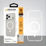 كفر شفاف يدعم ميج سيف ل اجهزة ايفون 17