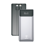 شاحن متنقل باور بانك 30000 مللي أمبير مع شاحن ايفون وتايب سي مدمج