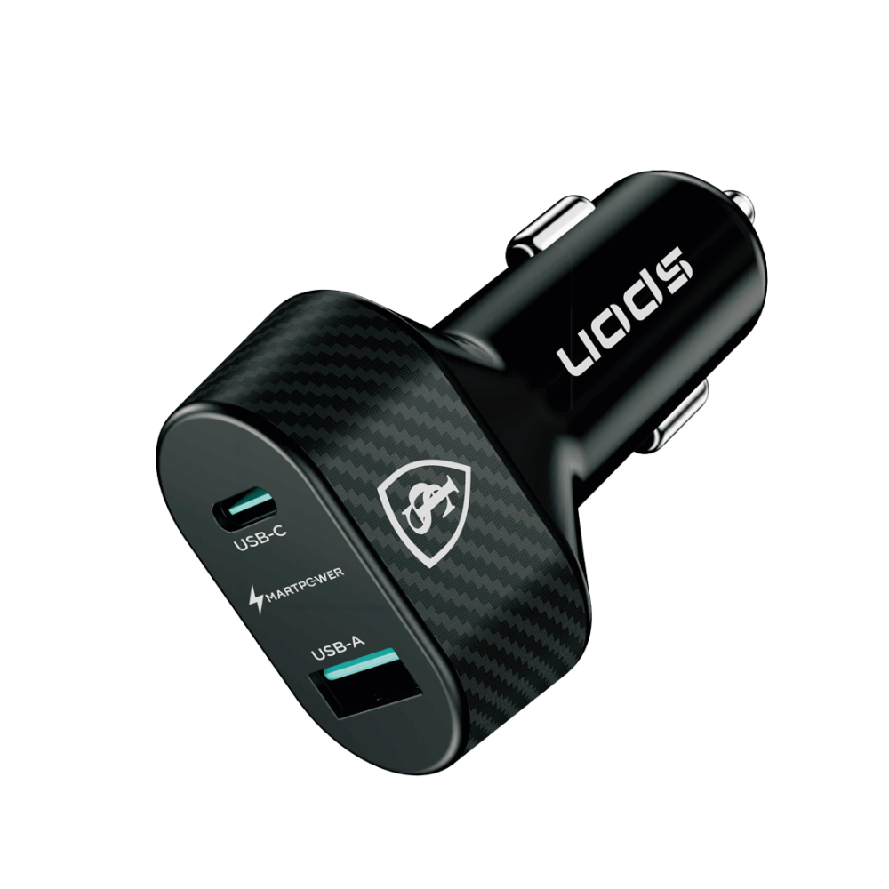 db3c0a65-d056-4e5a-ad7a-33baa17943ef-1000x1000-JckLuHSqrEyxkMwDFeF2CMzUSH894szFAZwf4z0i شاحن سياره منفذين سريع بقوة 48 واط PD + USB - الصورة 1