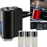 فواحة و معطر سيارة ذكي مع 3 عبوات زيوت عطرية
